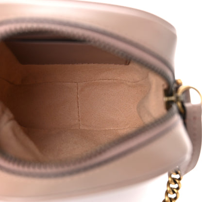 Gucci Calfskin Matelasse Mini GG Marmont Crossbody Bag Porcelain Rose 5 of 10
