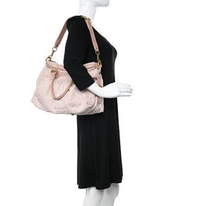 Louis Vuitton Denim Neo Cabby MM Rose 2 of 13