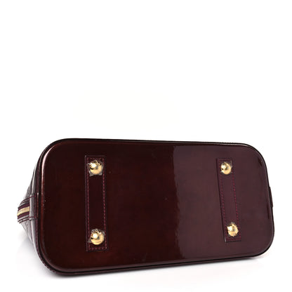 Louis Vuitton Vernis Alma PM Rouge Fauviste 4 of 8