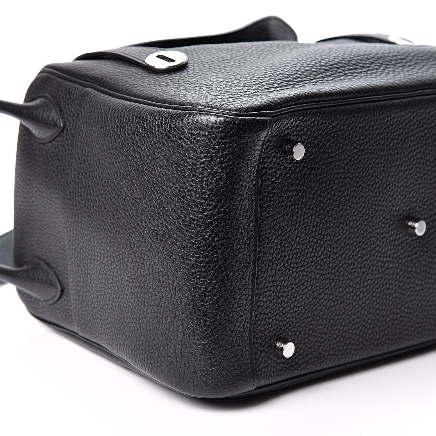 Hermes Taurillon Clemence Lindy 34 Black 7 of 9
