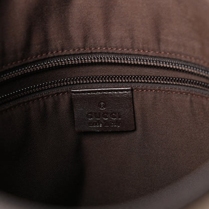 Gucci Monogram Perforated Medium Messenger Dark Brown 6 of 9