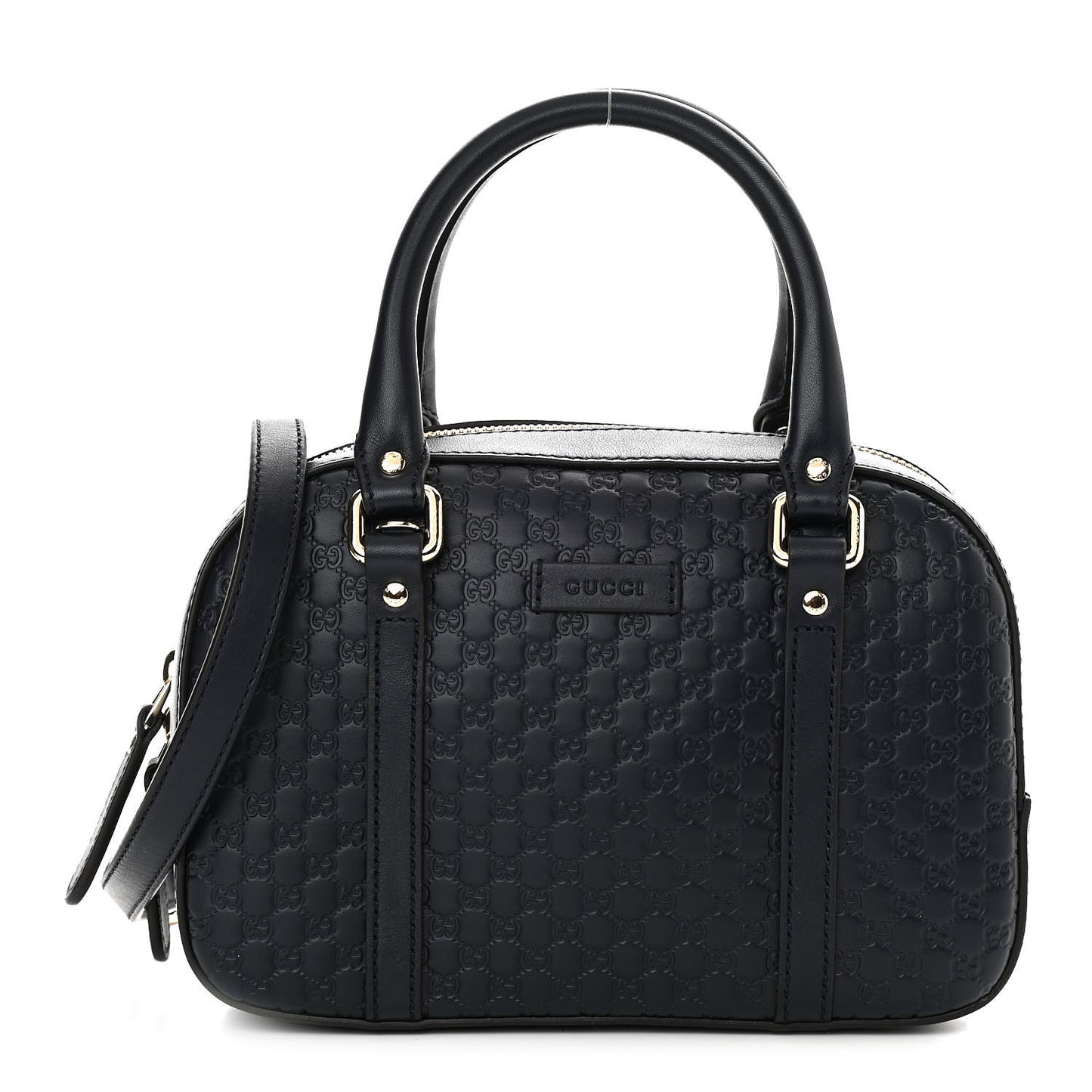 Soft Microguccissima Small Crossbody Bag Blue