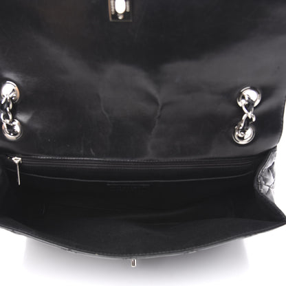 Chanel Vinyl Quilted In the Business Flap Bag Black 5 of 12