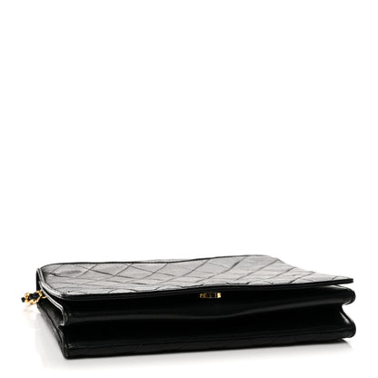 Chanel Lambskin Quilted CC Small Single Flap Black 4 of 14