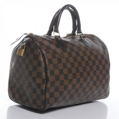 Louis Vuitton Damier Ebene Speedy 30 3 of 8