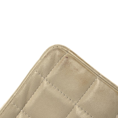 Chanel Lambskin East West Chocolate Bar Flap Ivory 13 of 16