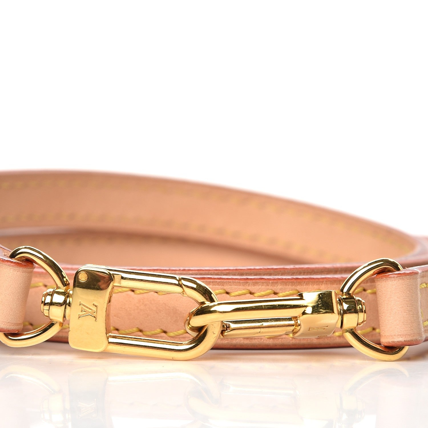 Louis Vuitton Vachetta 12mm Long Shoulder Strap VVN 2 of 3