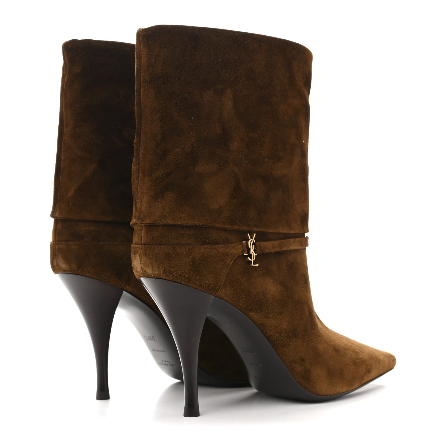 Suede Vicky 90 Booties 38.5 Land