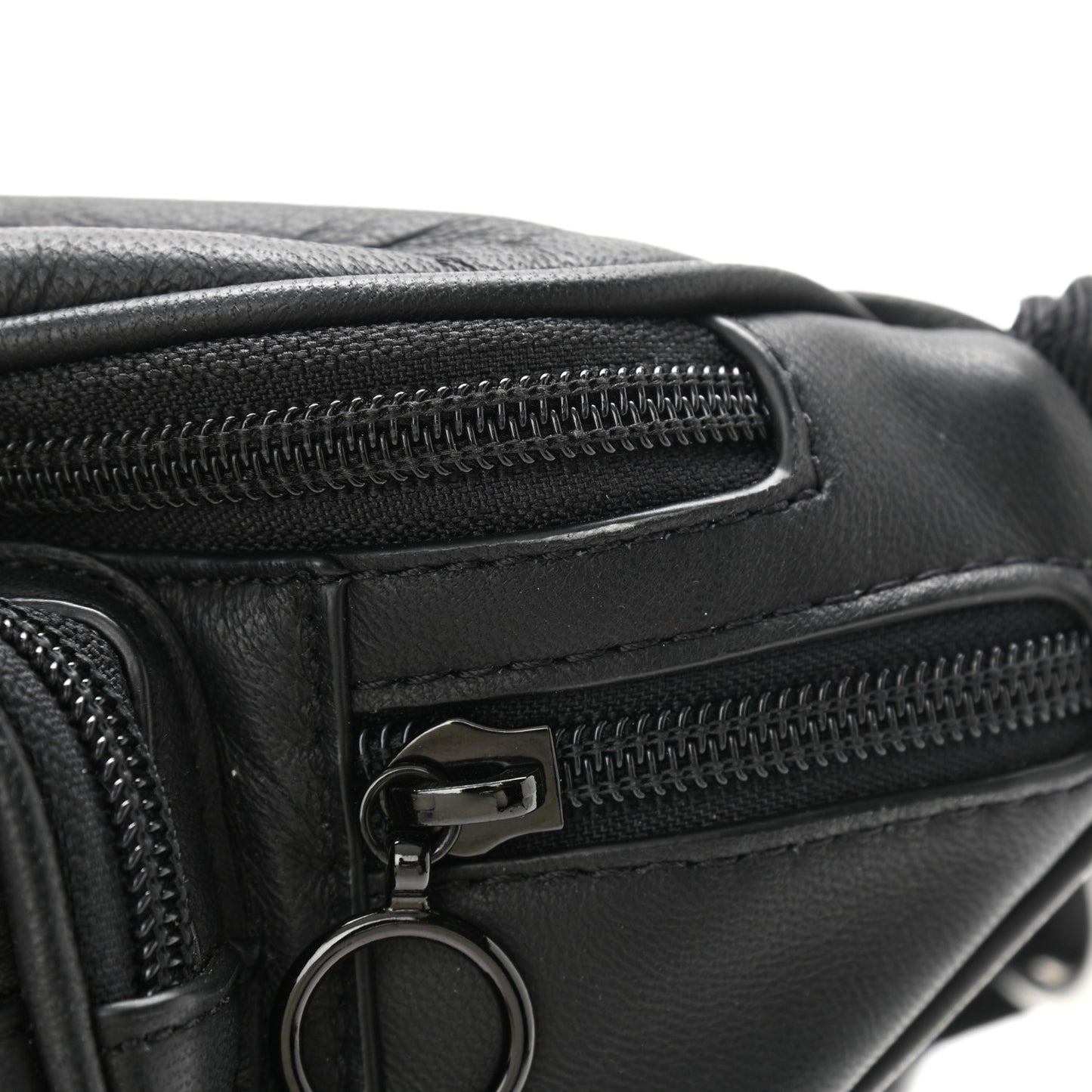 Lambskin Attica Mini Belt Bag Black