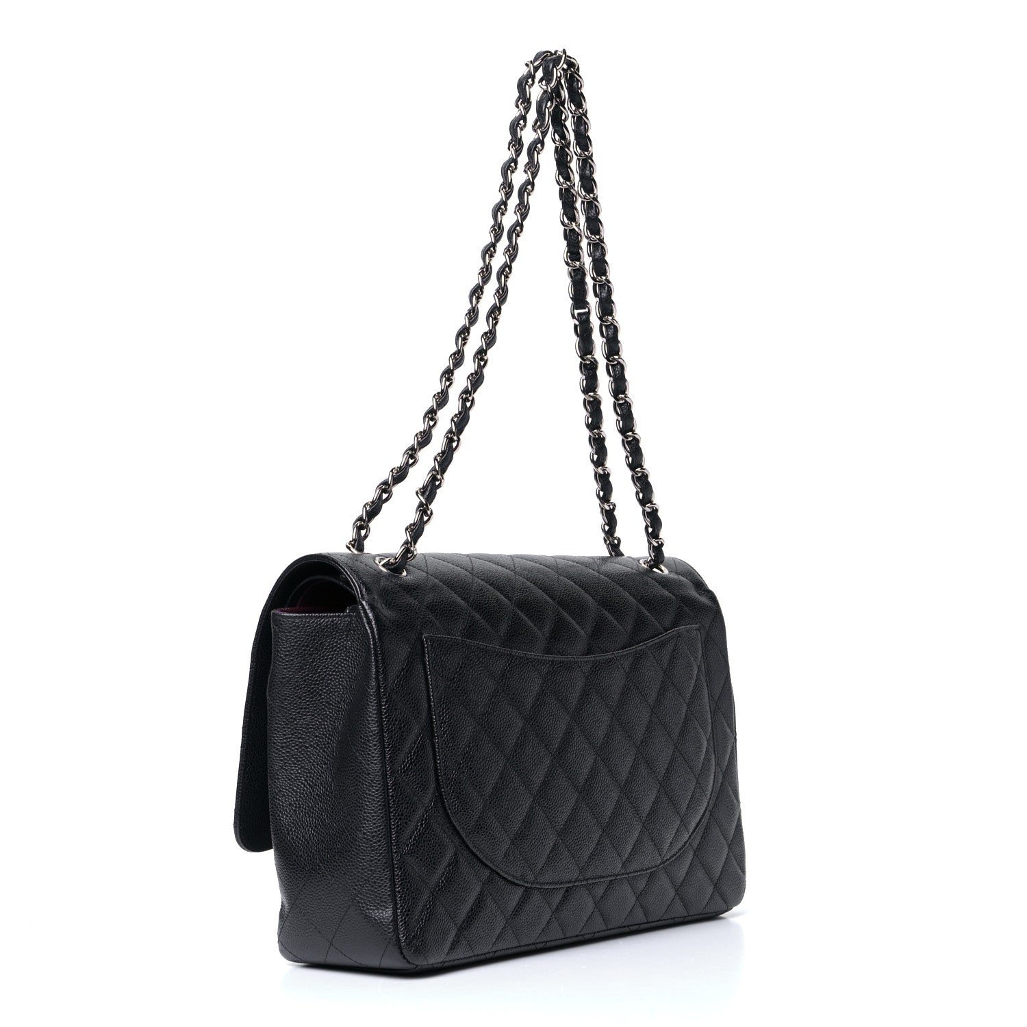 Chanel Caviar Quilted Maxi Double Flap Black 2 of 5