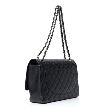 Chanel Caviar Quilted Maxi Double Flap Black 2 of 5
