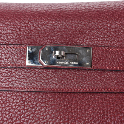 Hermes Fjord Kelly Retourne 40 Rouge H 15 of 19