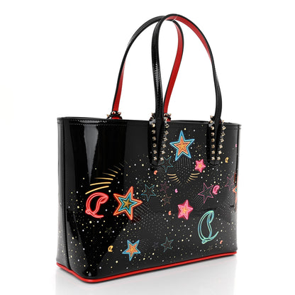 Christian Louboutin Patent Calfskin Small Starlight Cabata Tote Multicolor 3 of 8