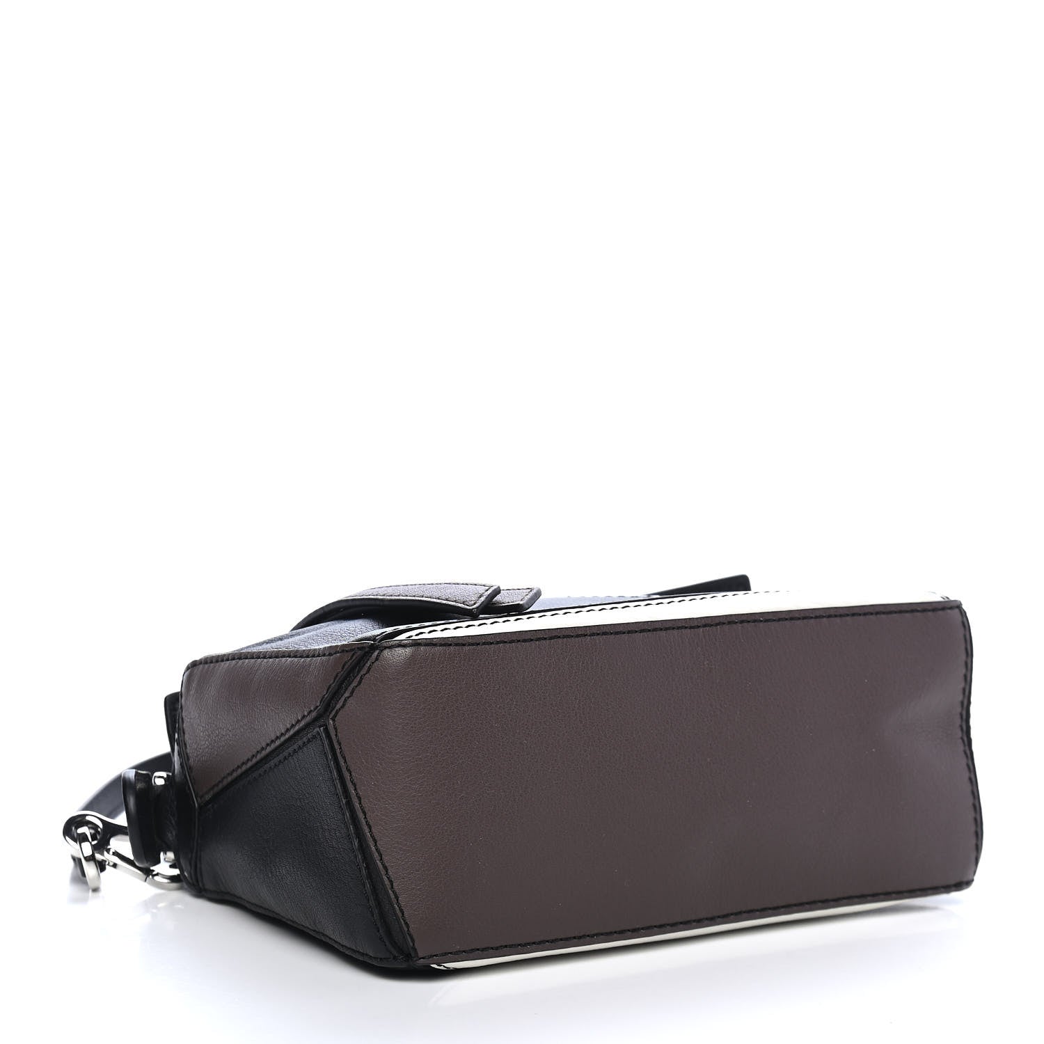 Loewe Calfskin Mini Puzzle Bag Black Taupe 4 of 9
