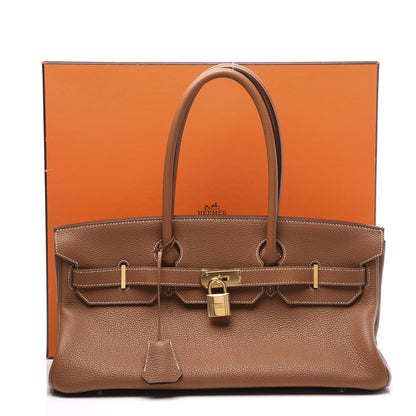 Hermes Togo JPG Shoulder Birkin II 42 Gold 13 of 13