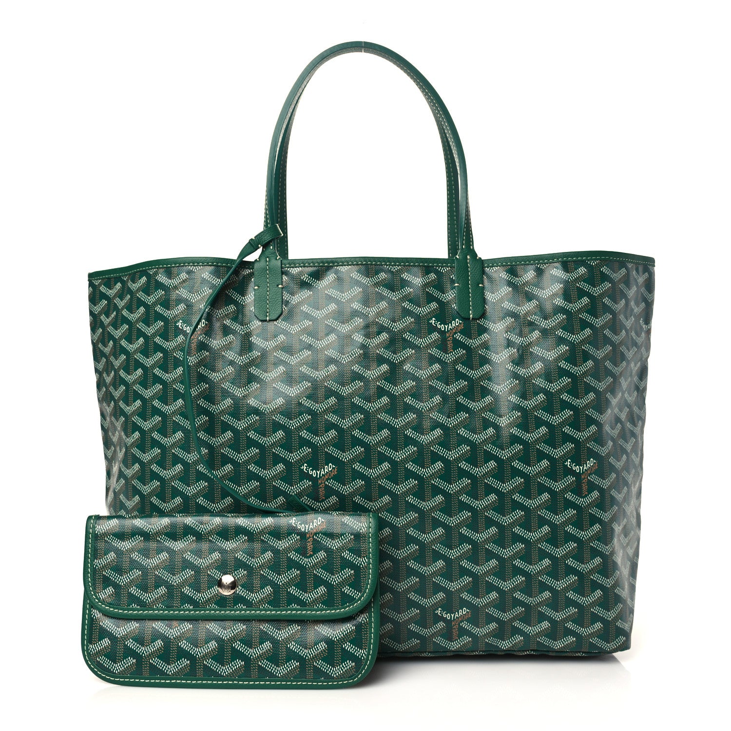 Goyard Goyardine Saint Louis PM Green 1 of 9