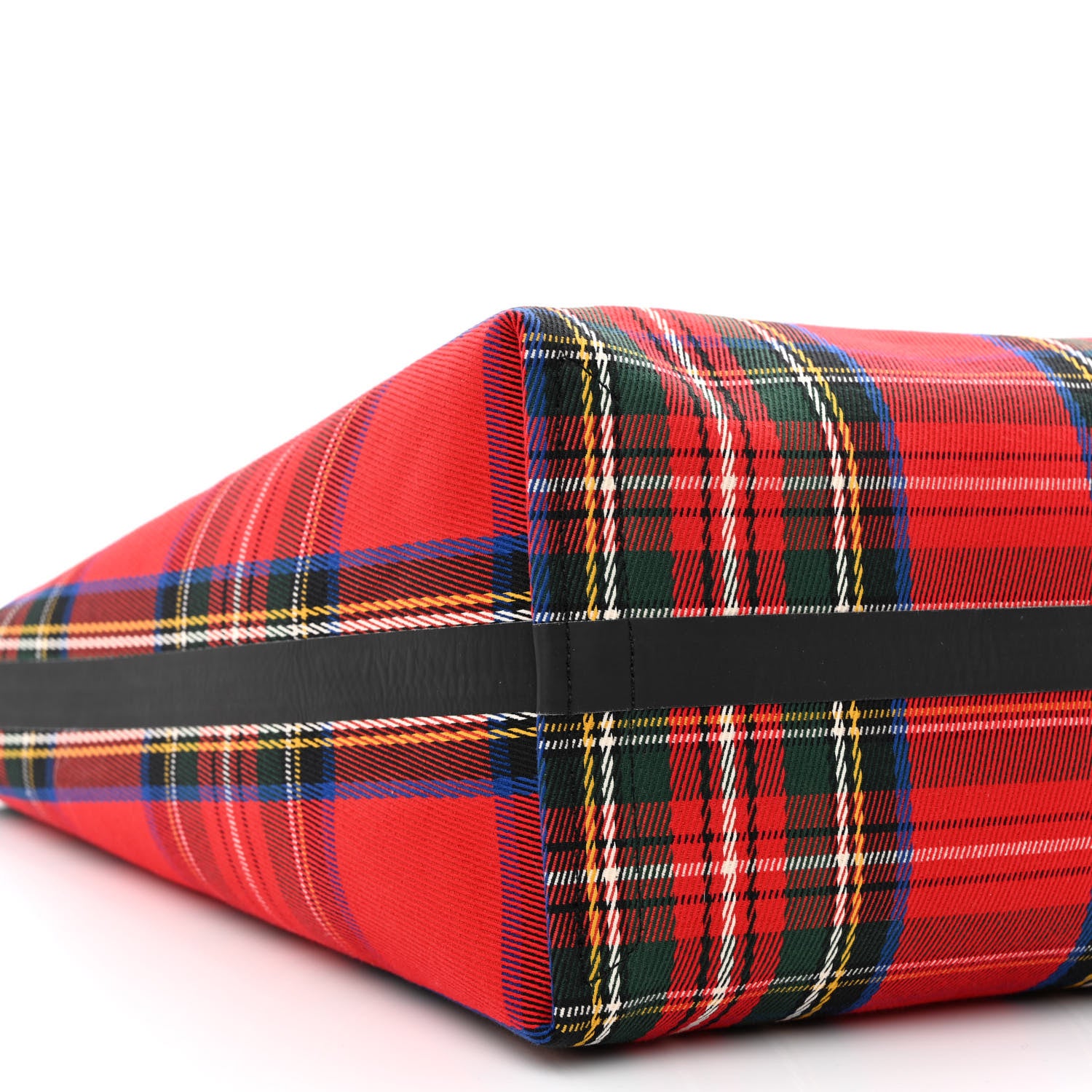 Burberry Vintage Check Medium The Giant Reversible Tote Antique Yellow Bright Red 17 of 20