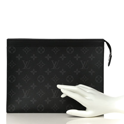 Louis Vuitton Monogram Eclipse Pochette Voyage MM 2 of 10