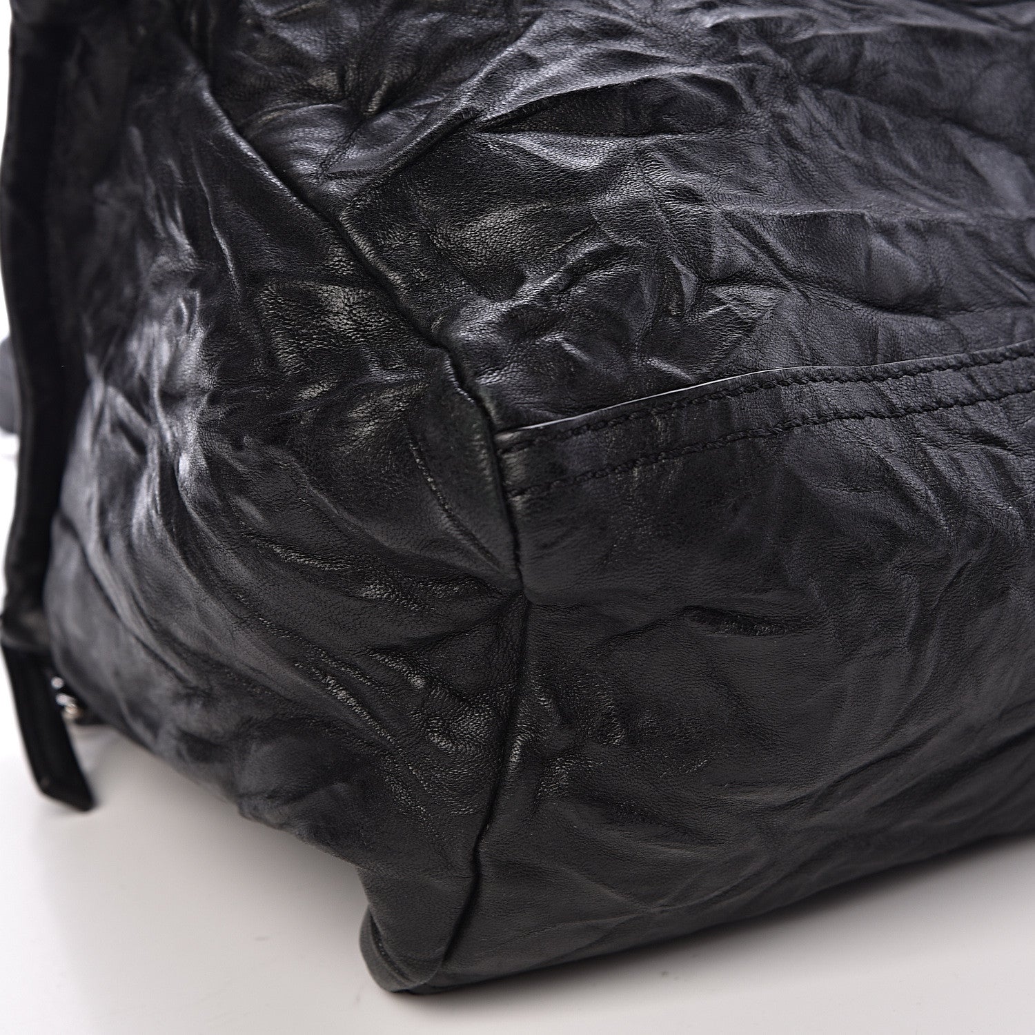 Givenchy Tumbled Sheepskin Medium Pandora Bag Black 9 of 10