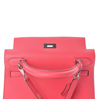 Hermes Epsom Kelly Sellier 28 Rose Extreme 29 of 34