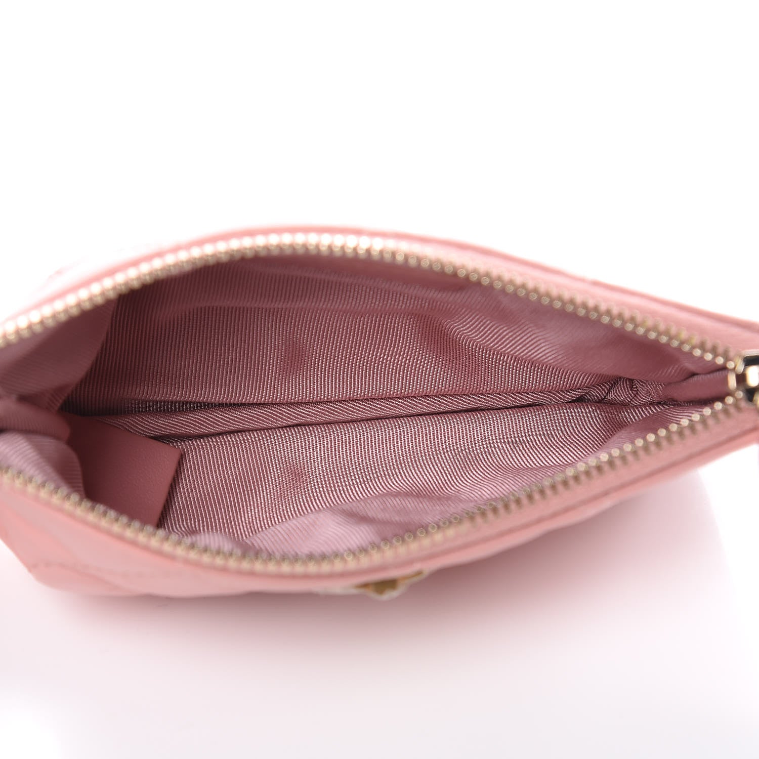Chanel Aged Calfskin Quilted Small Reissue Cosmetic Case Light Pink 5 of 8