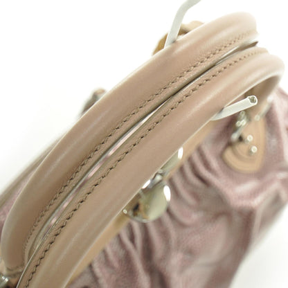 Marc Jacobs Snakeskin Embossed Leather Stam Pink 4 of 10