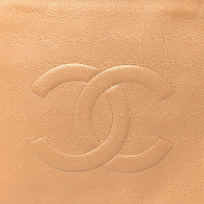 Chanel Caviar CC Tote Beige 9 of 11