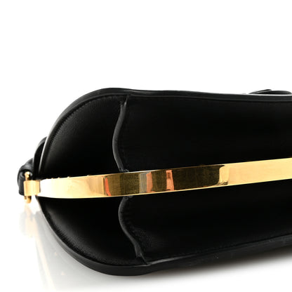 Christian Dior Box Calfskin Medium Bobby Frame Flap Black 8 of 9