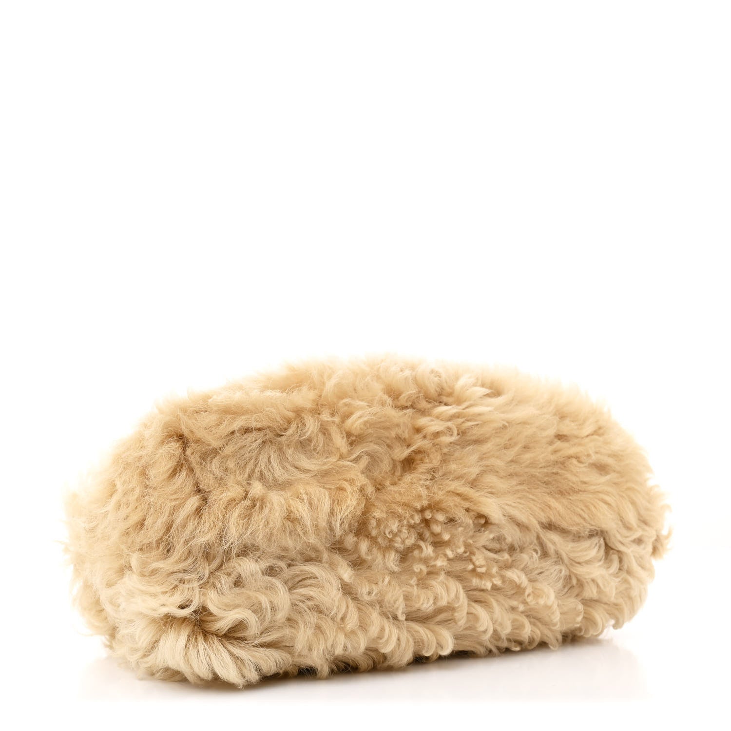 Bottega Veneta Shearling Lambskin The Pouch Chain Porridge 4 of 10