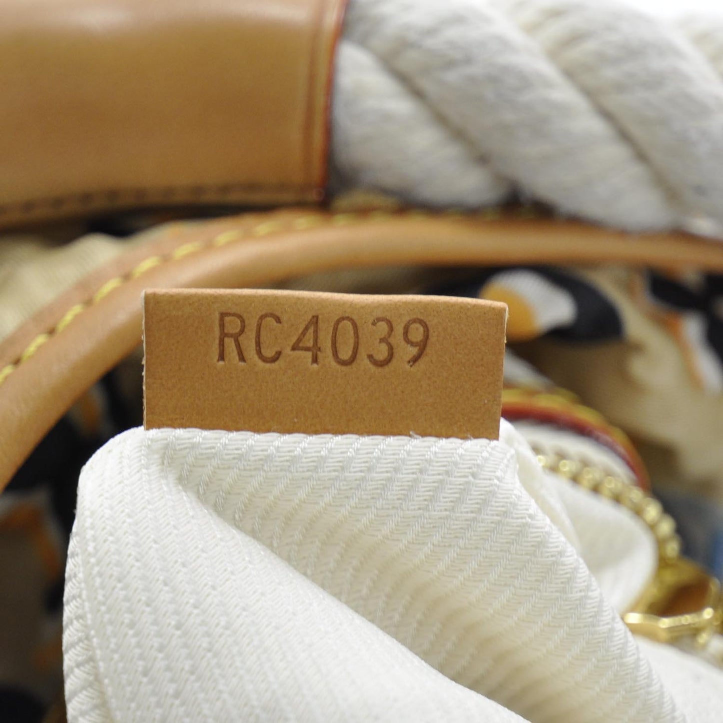Canvas Monogram Cruise Bulles MM Natural