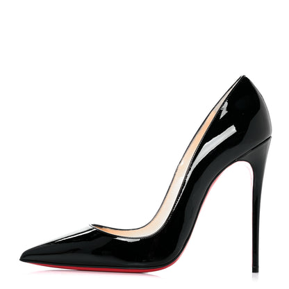 Christian Louboutin Patent So Kate 120 Pumps 39.5 Black 1 of 8