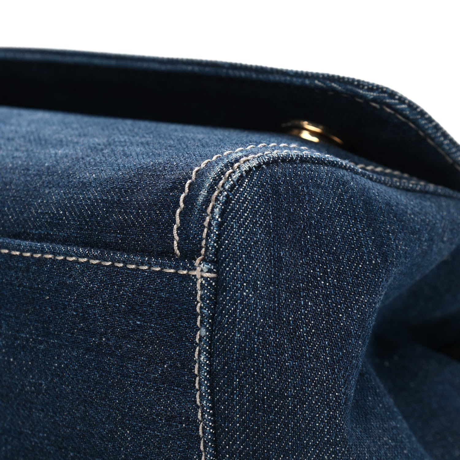 Dolce & Gabbana Denim Miss Sicily Satchel Blue Jeans 8 of 10