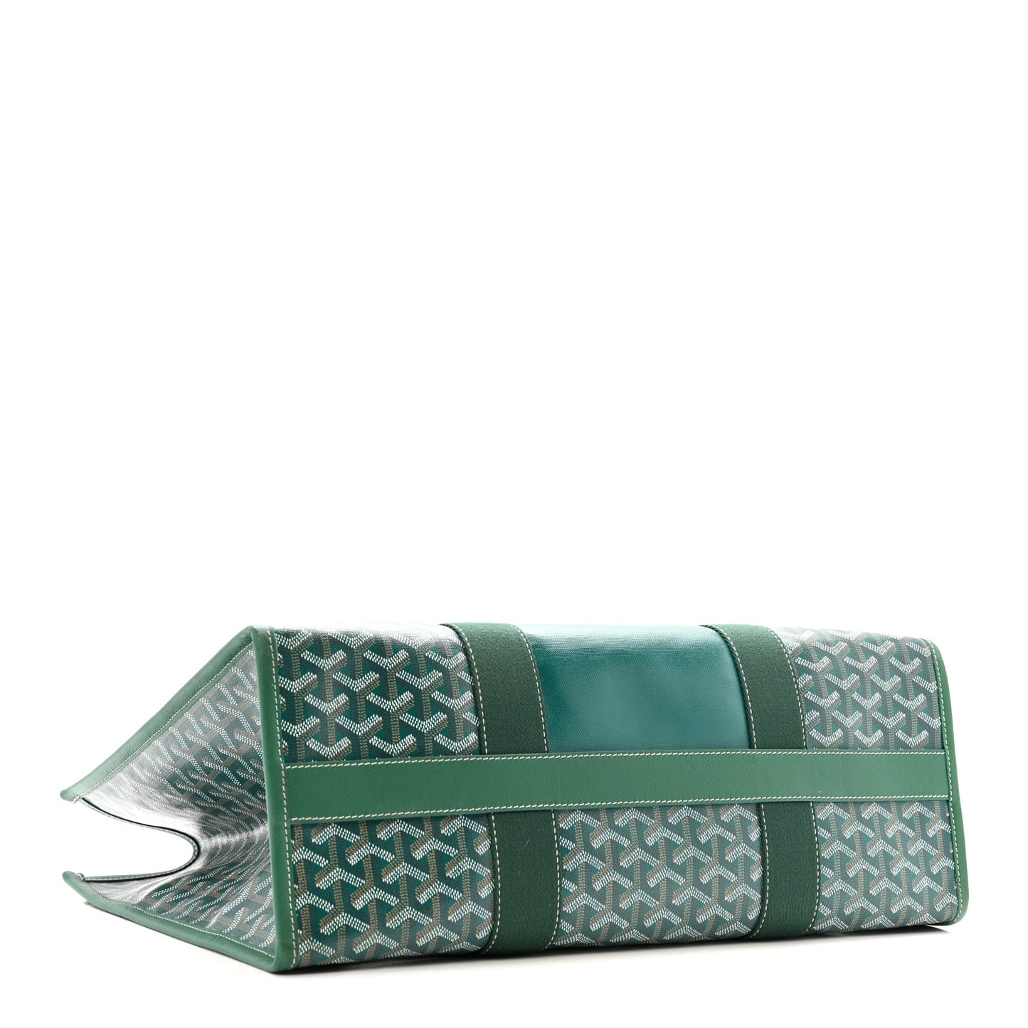Goyardine Villette MM Tote Green