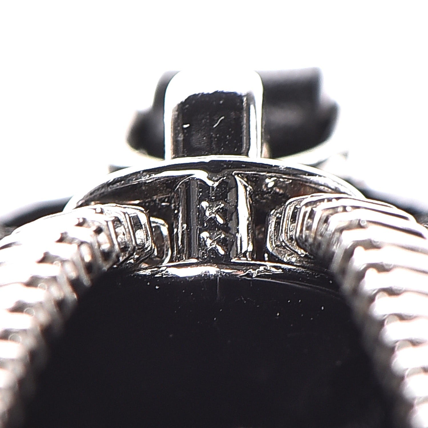 MCM Visetos Large Zip Around Wallet Silver 10 of 11