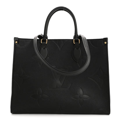 Louis Vuitton Empreinte Monogram Giant Onthego MM Black 1 of 12