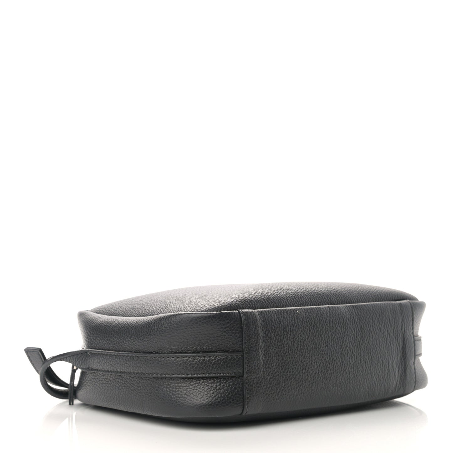 Calfskin Logo M Everyday Camera Bag Black