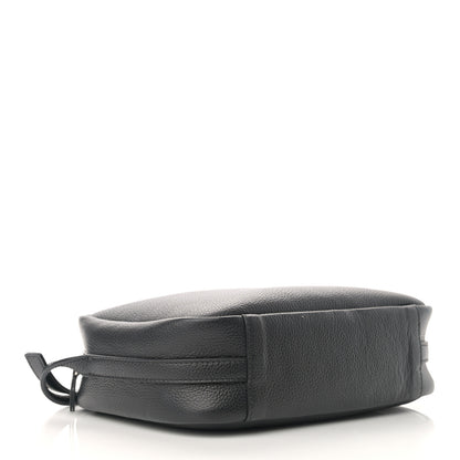 Balenciaga Calfskin Logo M Everyday Camera Bag Black 3 of 12