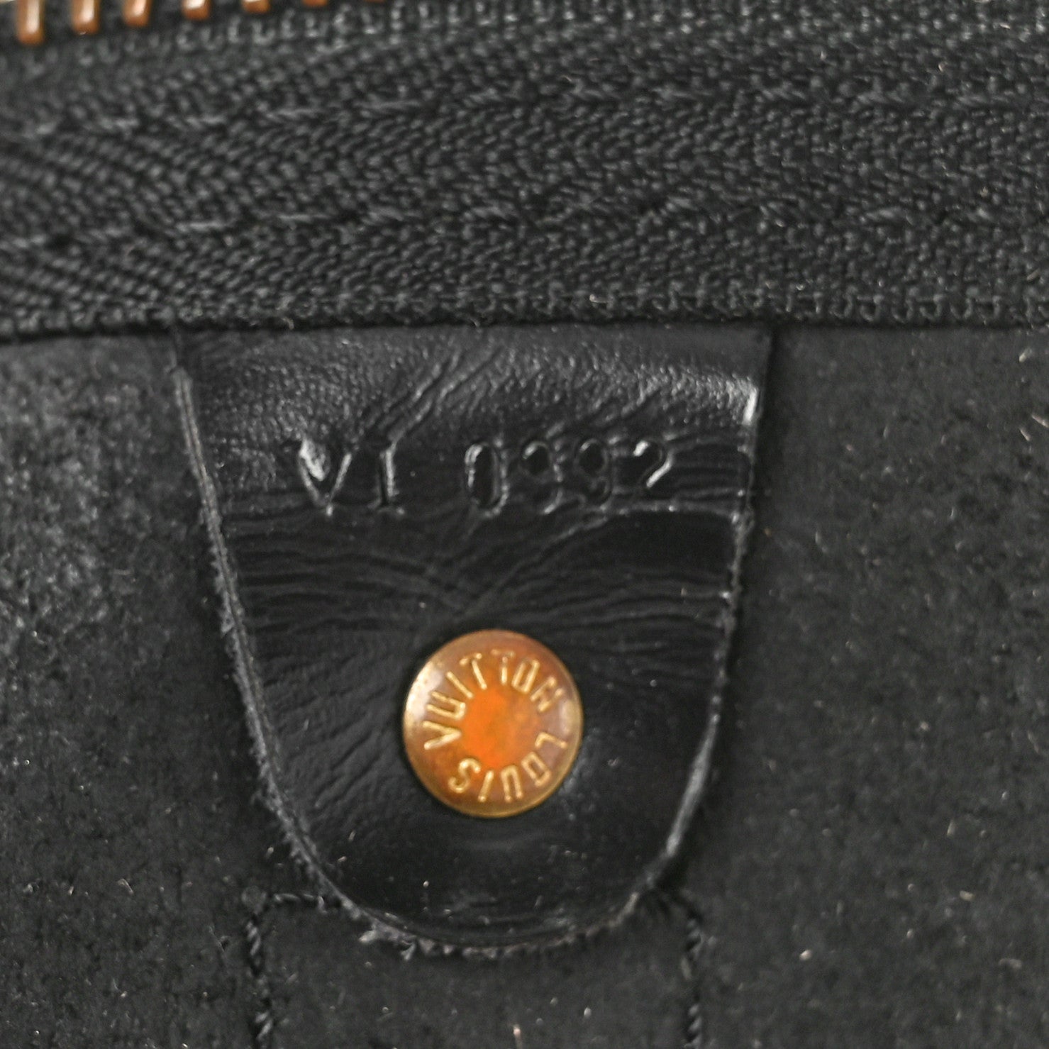 Louis Vuitton Epi Keepall 50 Black 5 of 9