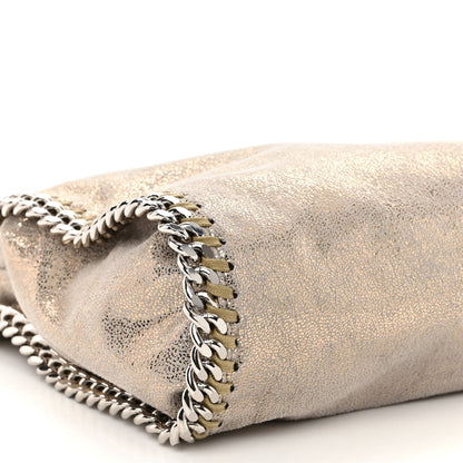 Stella McCartney Shaggy Deer Mini Falabella Tote Gold 8 of 9