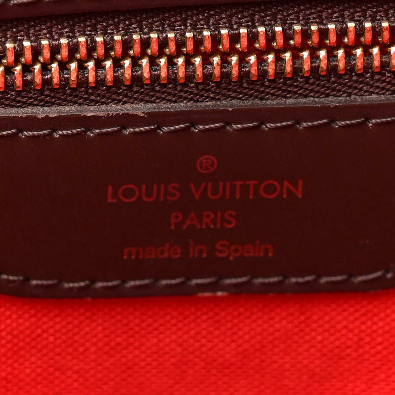 Louis Vuitton Damier Ebene Cabas Rivington 6 of 17