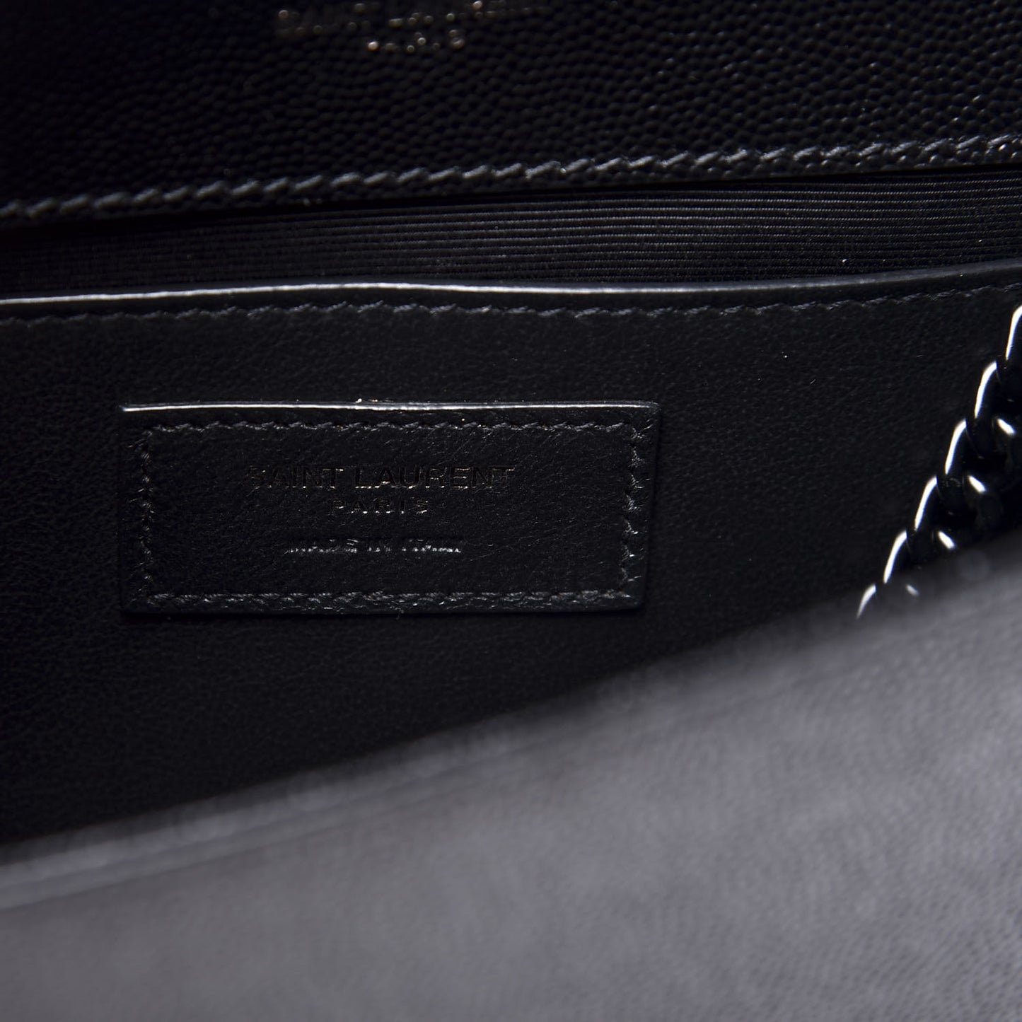 Grain De Poudre Small Monogram Kate Satchel Black