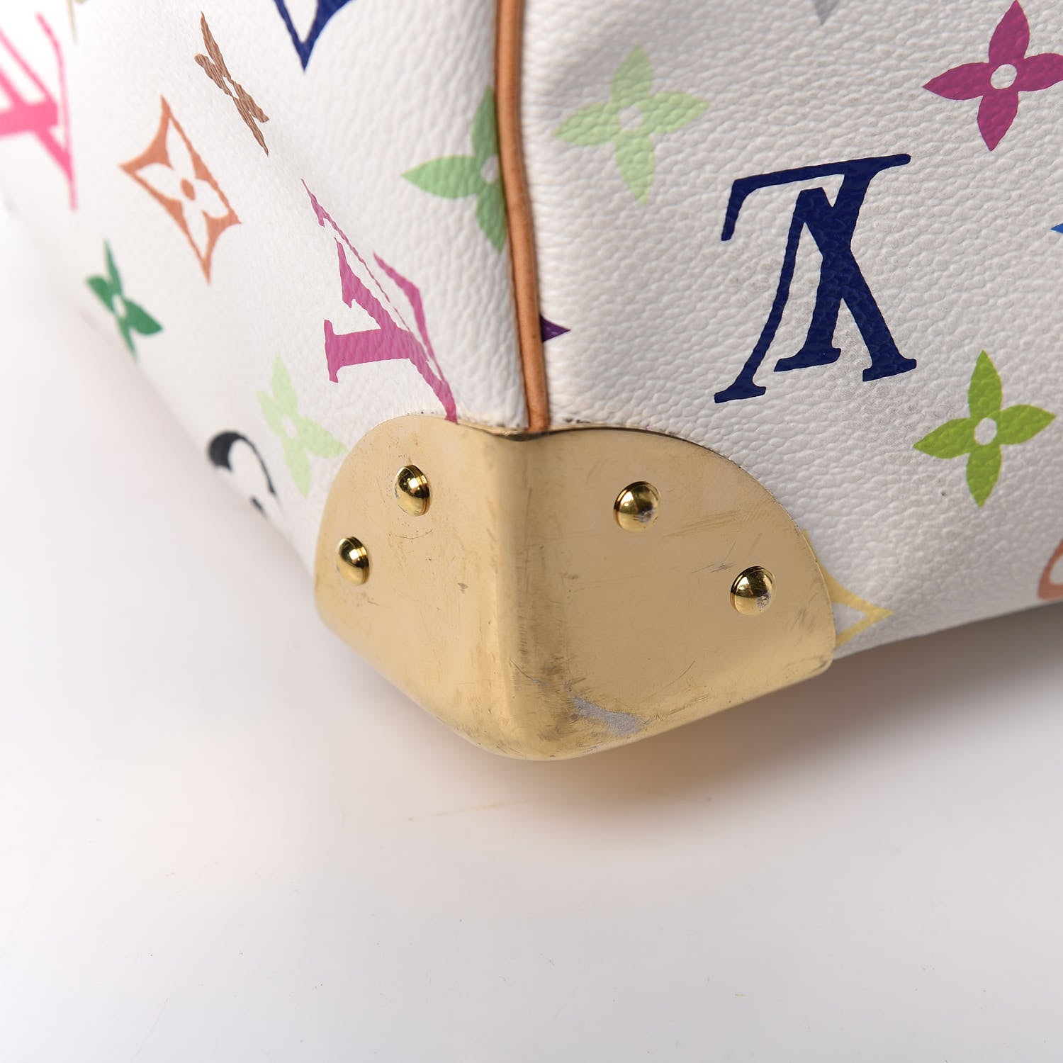 Louis Vuitton Monogram Multicolor Speedy 30 White 19 of 25