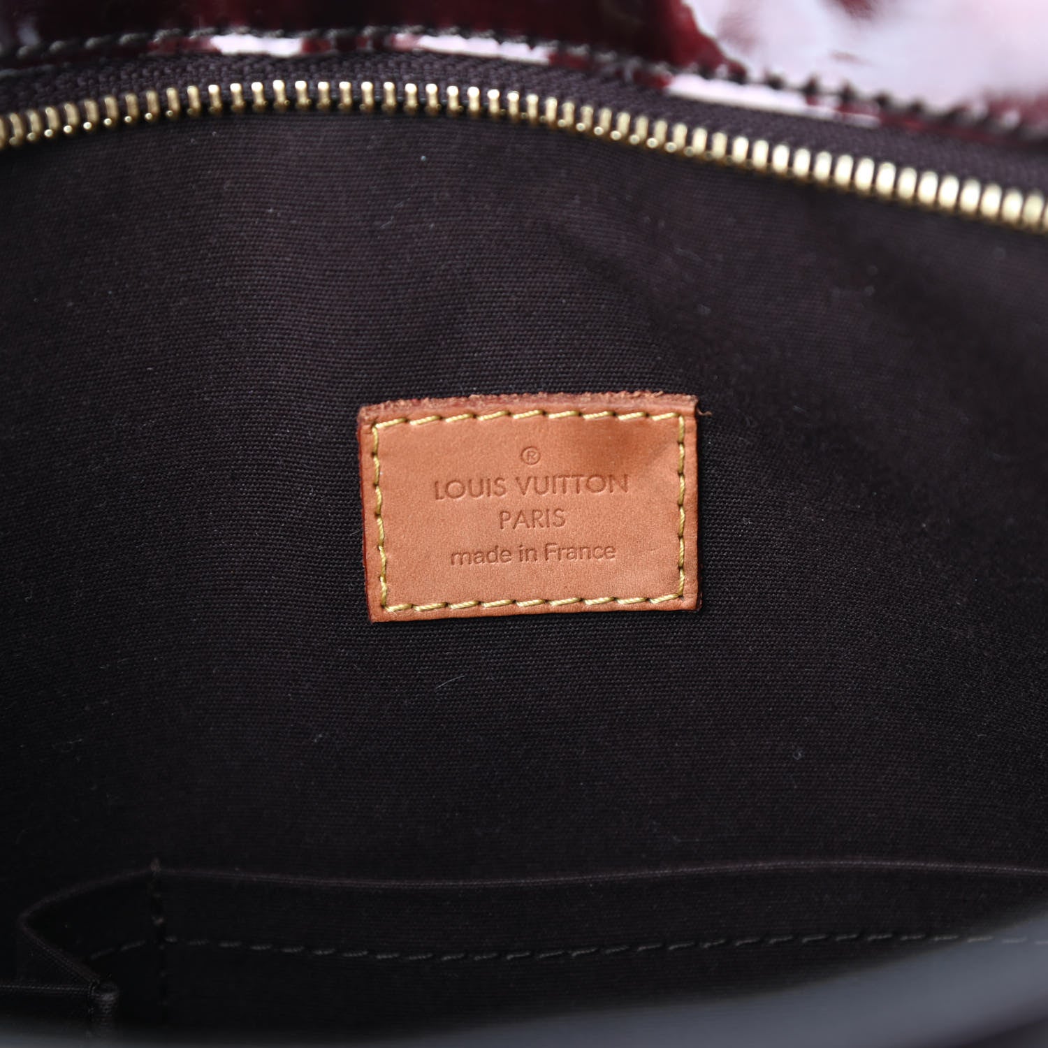 Louis Vuitton Vernis Brentwood Amarante 11 of 15