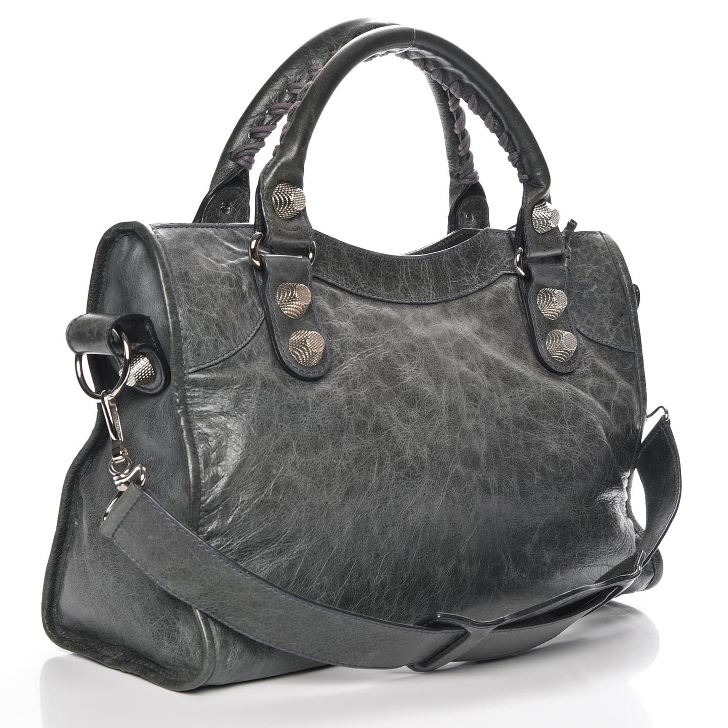 Agneau Giant 21 Silver Hardware City Anthracite