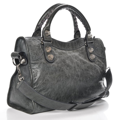 Balenciaga Agneau Giant 21 Silver Hardware City Anthracite 4 of 9