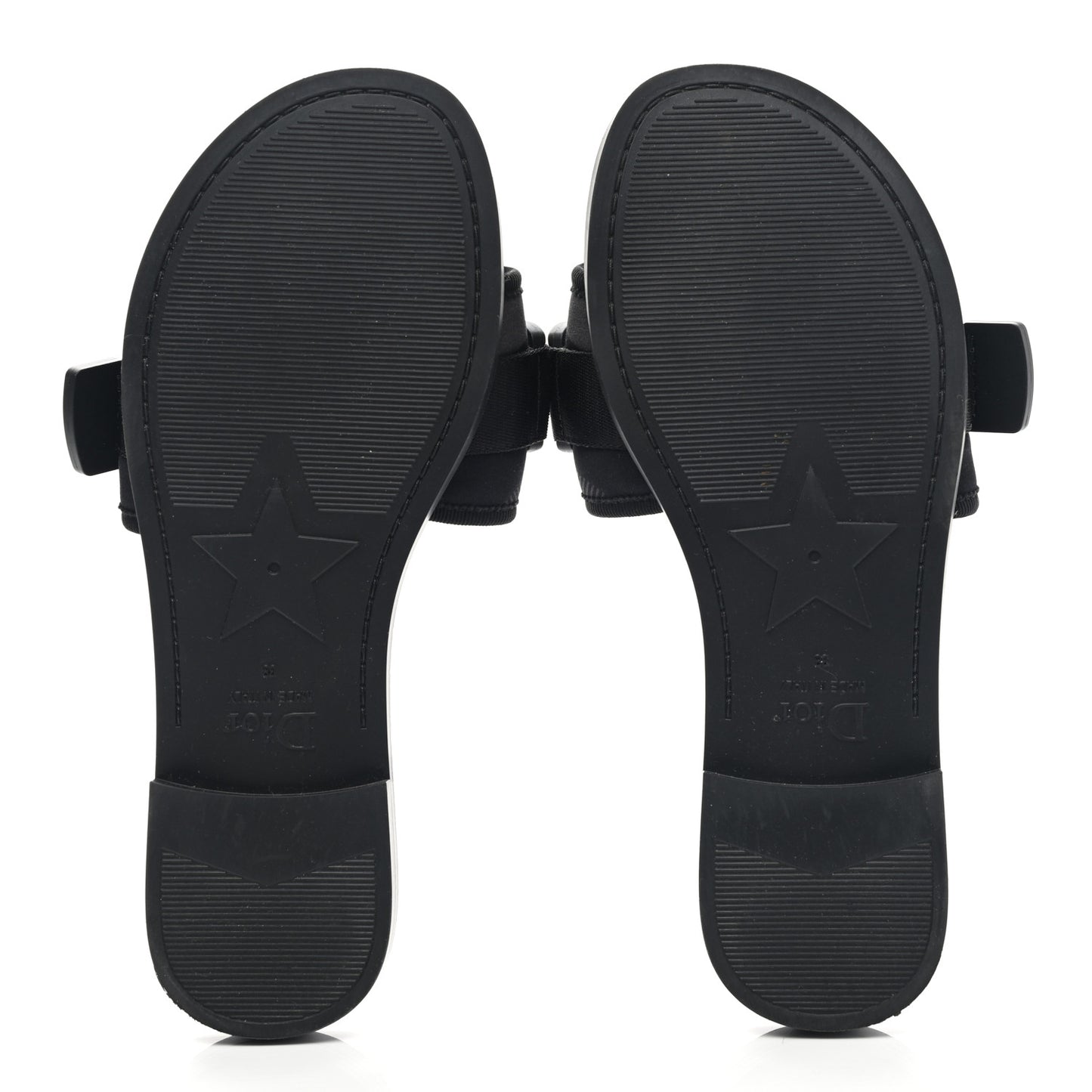 Technical Stretch Fabric Camouflage Dio(r)evolution Slide Sandals 38 Black Military