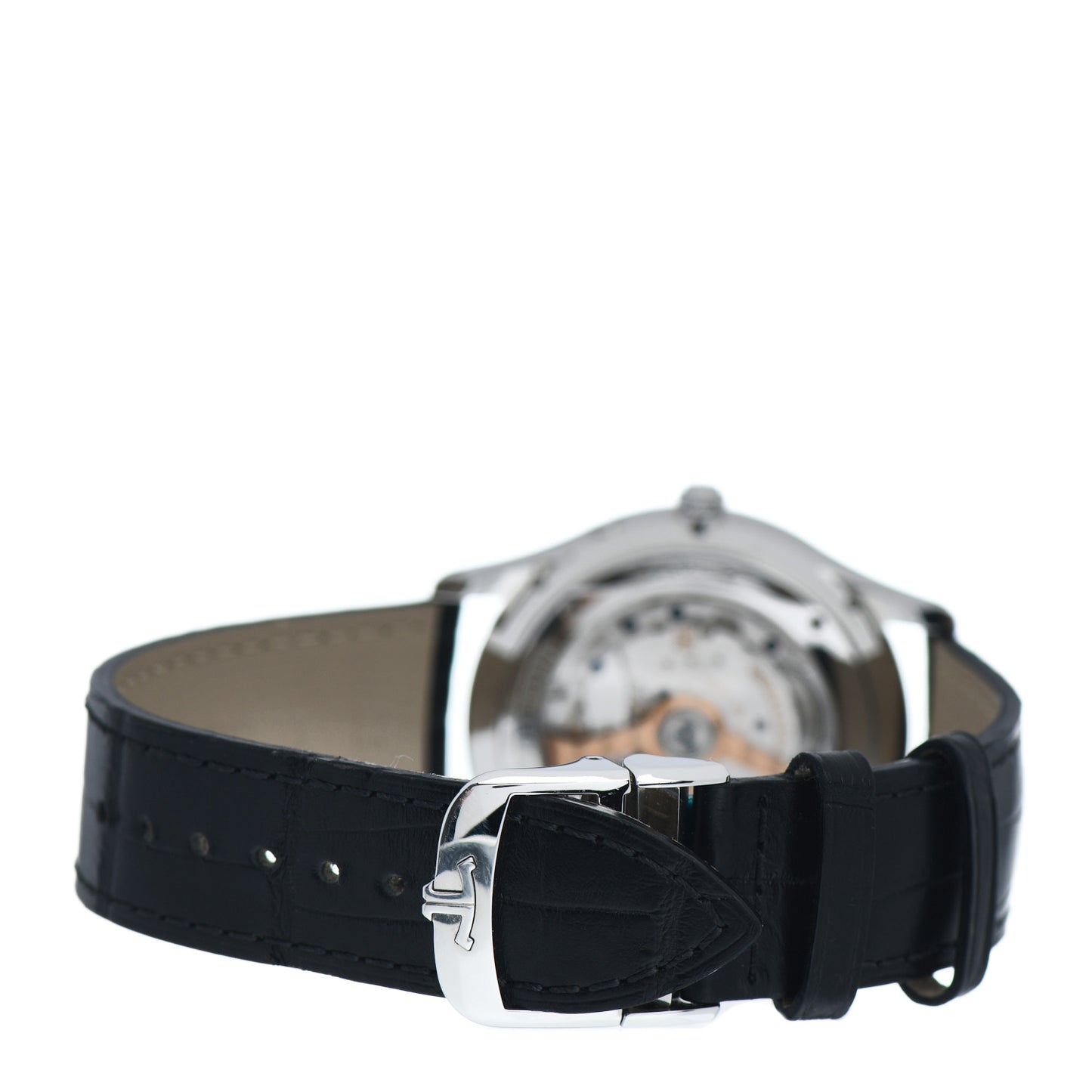 Stainless Steel Alligator 39mm Master Ultra Thin Moon Automatic Watch Q136842