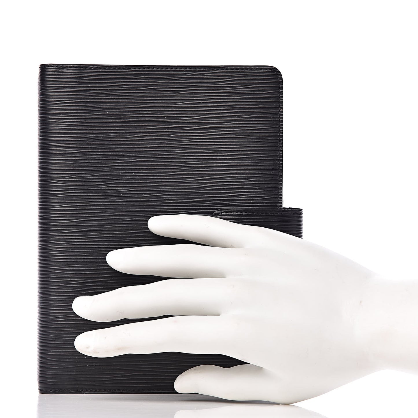Epi Medium Ring Agenda Cover Black