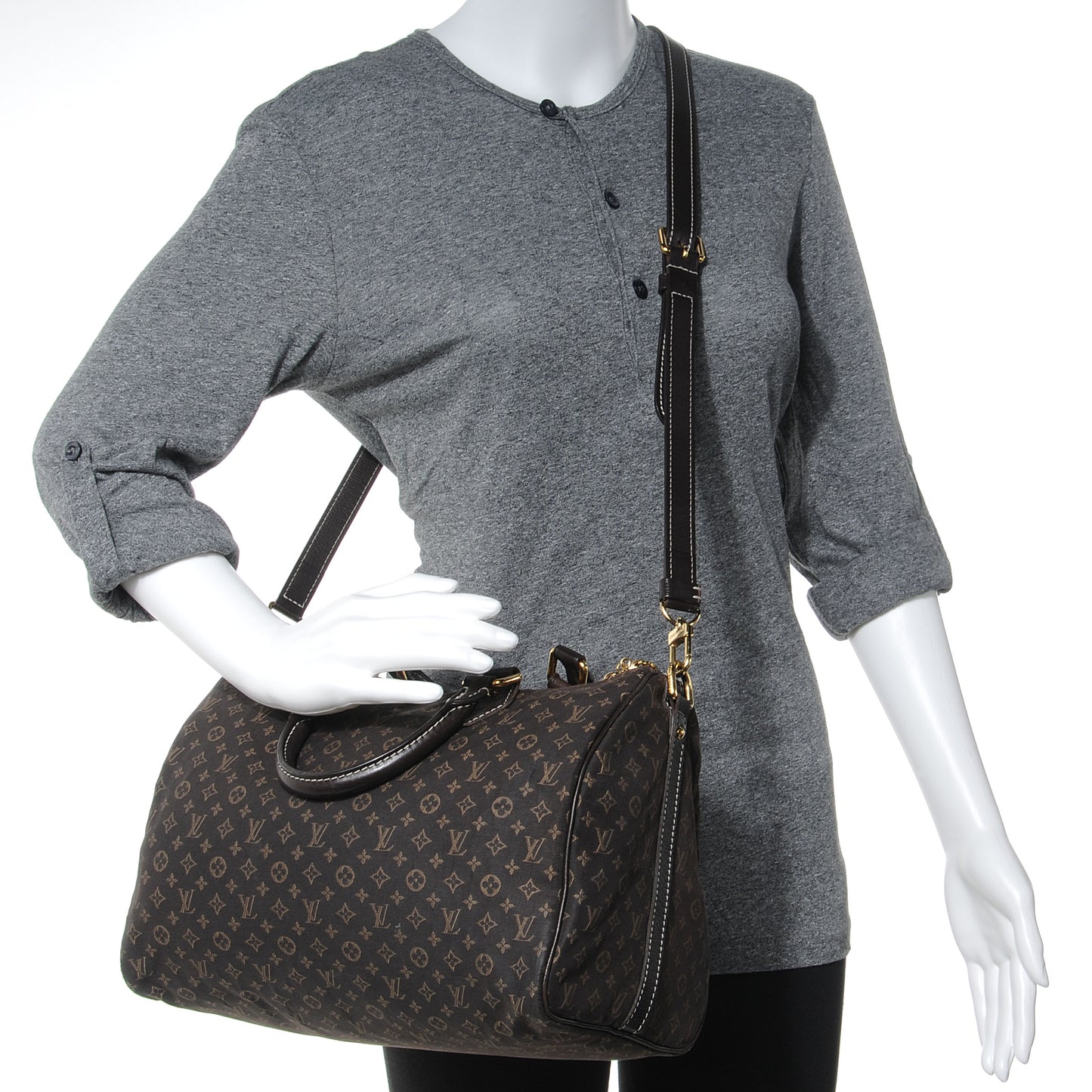 Monogram Idylle Speedy 30 Fusain