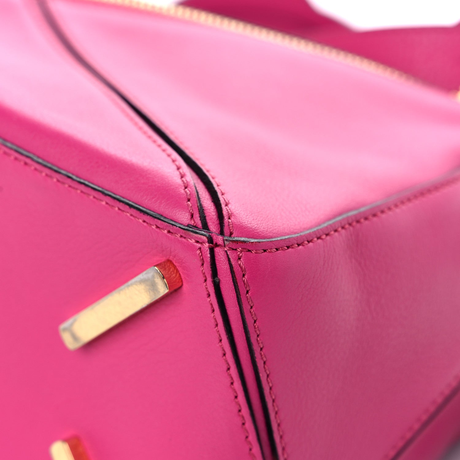 Loewe Calfskin Small Puzzle Bag Fuchsia 11 of 16